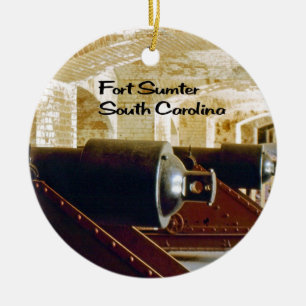 South Carolina Keramikornament