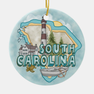South Carolina Leuchtturm Ornament