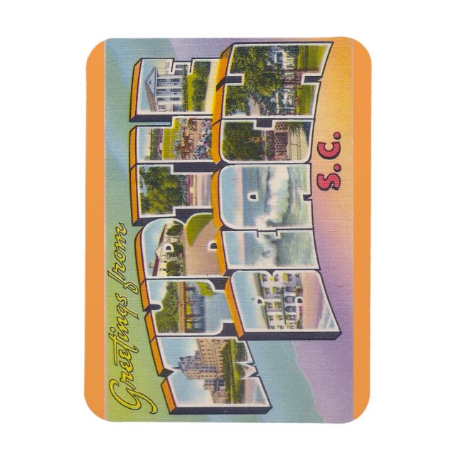 South Carolina, Myrtle Beach Magnet (Vertikal)