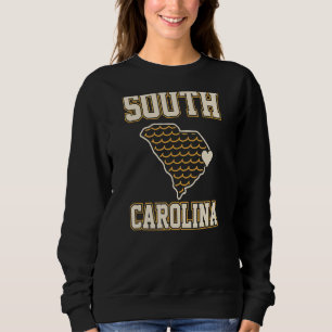 South Carolina Ocean Myrtle Beach Liebe Herz Ozean Sweatshirt