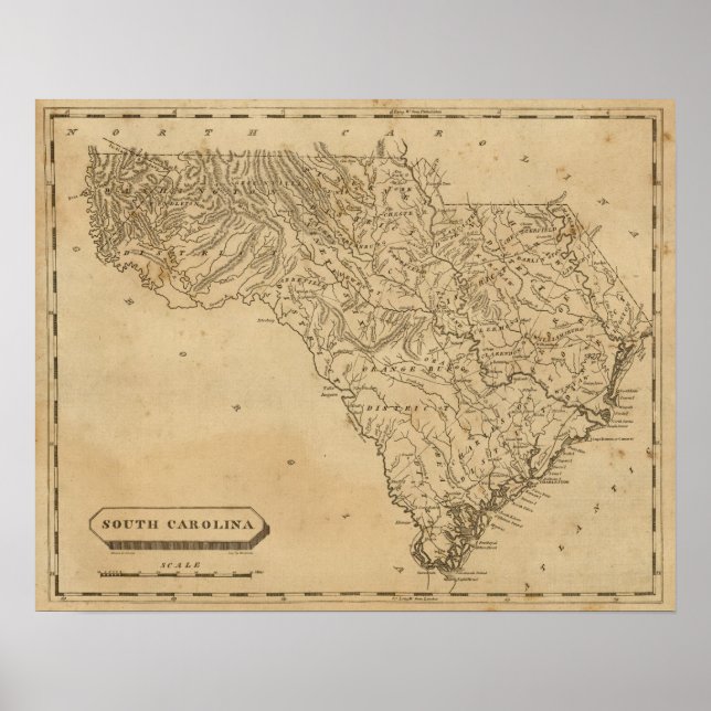 South Carolina Poster (Vorne)