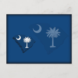 South Carolina Postkarte