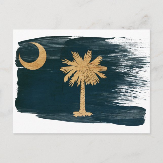 South Carolina Postkarte (Vorderseite)