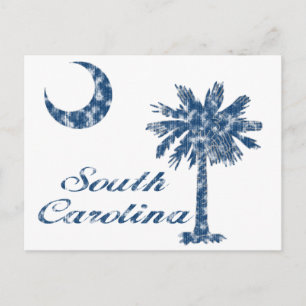 South Carolina Postkarte