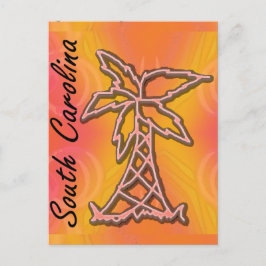 South Carolina Postkarte