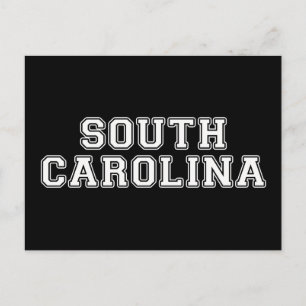 South Carolina Postkarte
