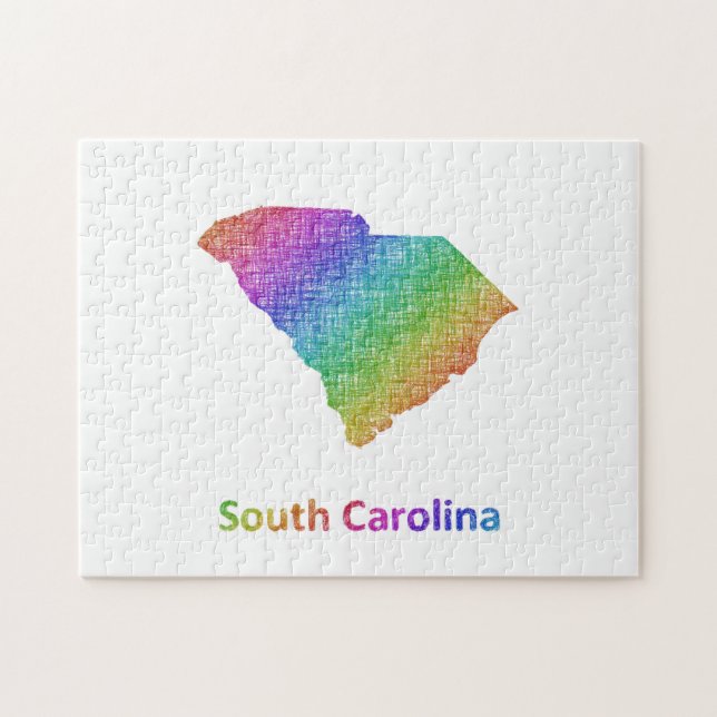 South Carolina Puzzle (Horizontal)