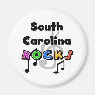 South Carolina Rocks Magnet