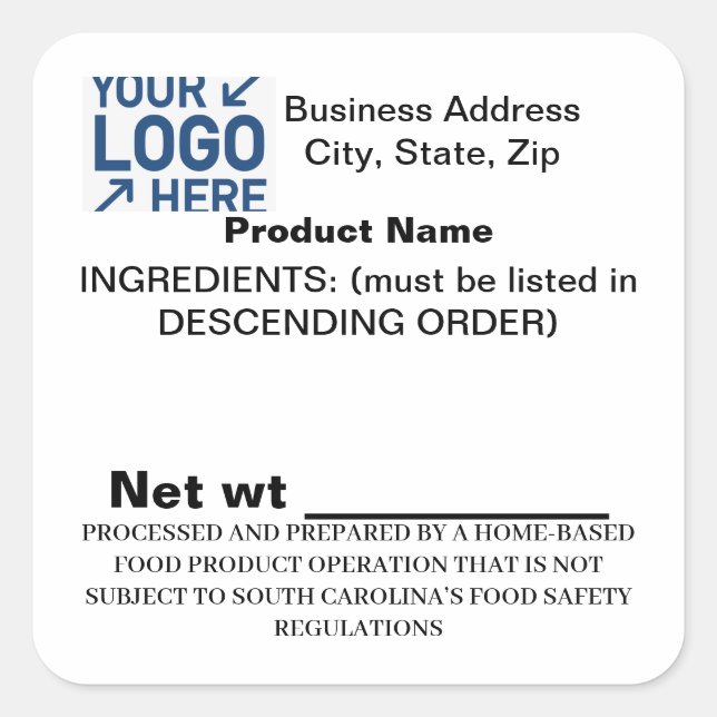 South Carolina SC Hütte Law Aufkleber (Vorderseite)