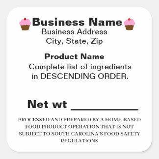 South Carolina SC Hütte Law Aufkleber