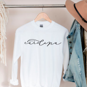 South Carolina Script Staat Frauen Sweatshirt