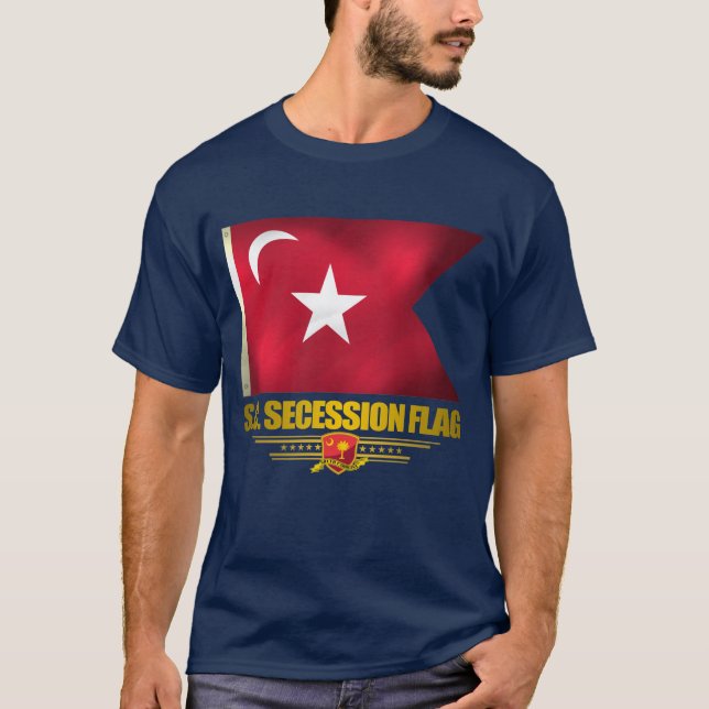 South Carolina Secession Flag T-Shirt (Vorderseite)