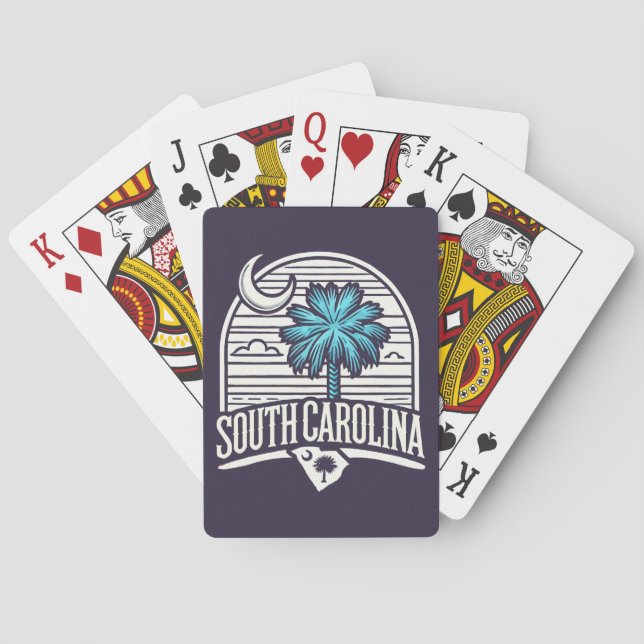 South Carolina Spielkarten (Rückseite)