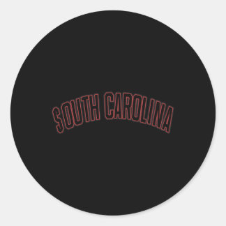 South Carolina Staat Jersey Varsity Runder Aufkleber