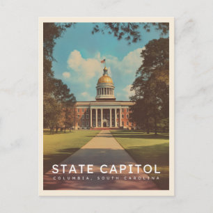 South Carolina State Capitol Columbia Postkarte