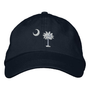 South Carolina State Flag Design Bestickte Baseballkappe