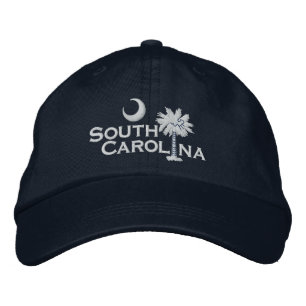South Carolina State Flag Design Bestickte Kappe