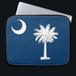 South Carolina State Flag Laptop Sleeve<br><div class="desc">Eleganter Laptop-Sieb mit South Carolina-Staatsflagge. USA. Dieses Produkt ist anpassbar.</div>