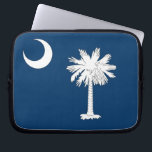South Carolina State Flag Laptop Sleeve<br><div class="desc">Eleganter Laptop-Sieb mit South Carolina-Staatsflagge. USA. Dieses Produkt ist anpassbar.</div>