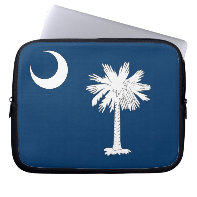South Carolina State Flag Laptop Sleeve (Vorderseite)