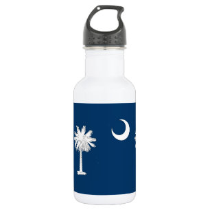 South Carolina State Flag Liberty Flasche Edelstahlflasche
