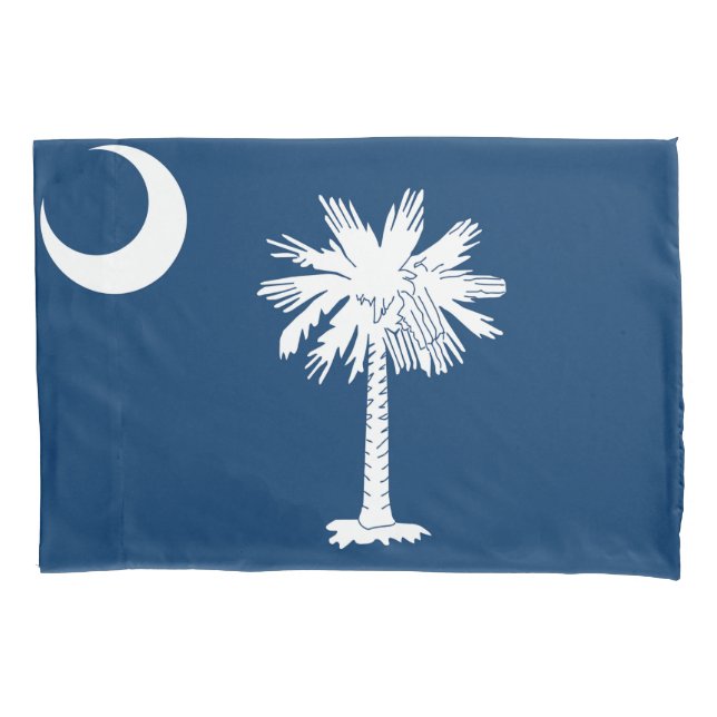 South Carolina State Flag Print Patriotc Kissenbezug (Vorderseite)