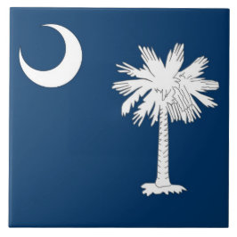 South Carolina State Flag Tile Fliese