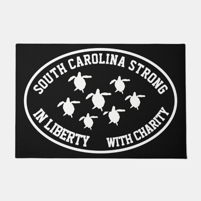 South Carolina Strong Fußmatte (Vorderseite)