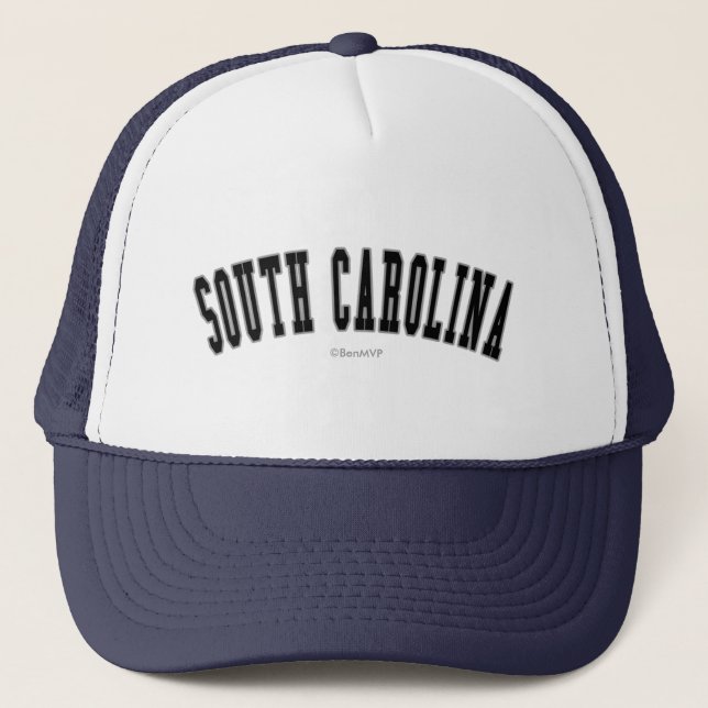 South Carolina Truckerkappe (Vorderseite)