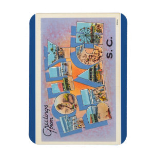 South Carolina, Unsinnigkeits-Strand-Magnet Magnet