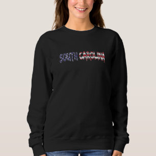 South Carolina US-Bundesstaaten Amerika USA USA-Fl Sweatshirt