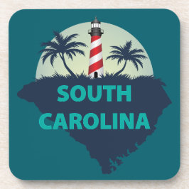 South Carolina, USA Getränkeuntersetzer