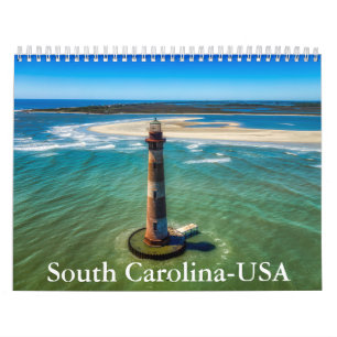 South Carolina-USA-Kalender Kalender