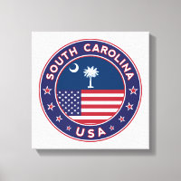 South Carolina, USA Staaten, South Carolina Poster