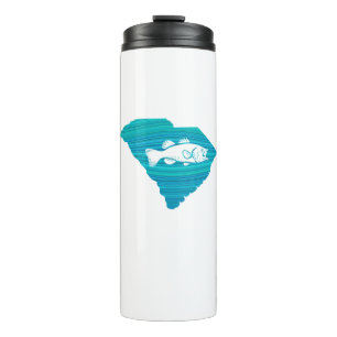 South Carolina Wave Fishing Thermosbecher