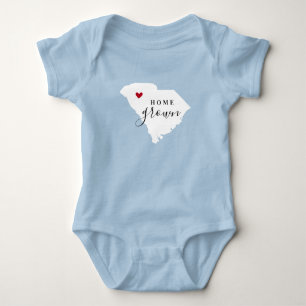 South Carolina Zuhause Grown Staat T-Shirt Baby Strampler