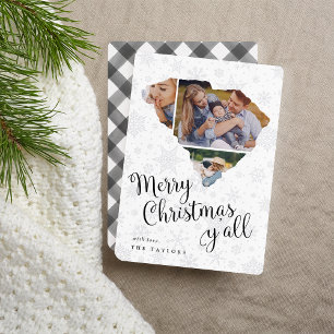 South Carolina Zuhause Staat Foto Collage Weihnach Feiertagskarte