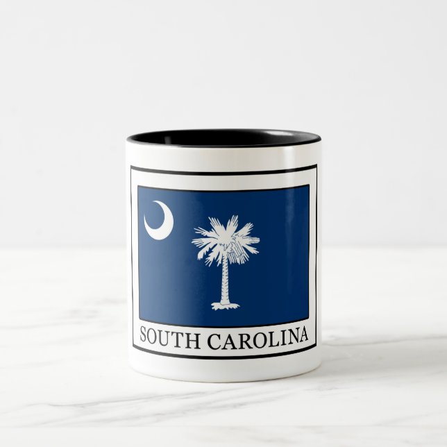 South Carolina Zweifarbige Tasse (Mittel)