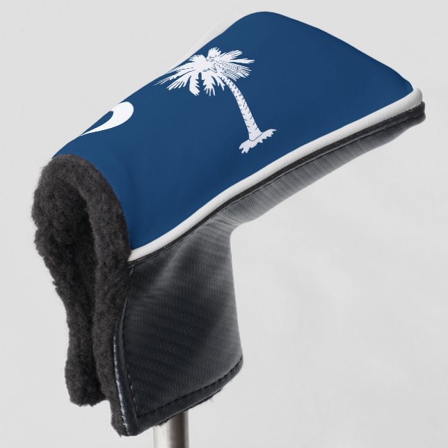 South- Carolinaflagge Golf Headcover (3/4 Vorderseite)