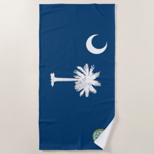 South- Carolinaflagge Strandtuch