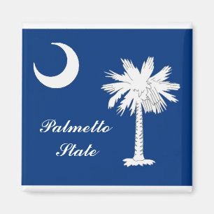 South- Carolinaflaggen-Magnet Magnet
