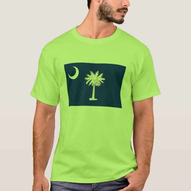 South- Carolinaflaggen-T - Shirt (Vorderseite)