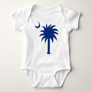 South Carolinapalmetto-Baum Baby Strampler