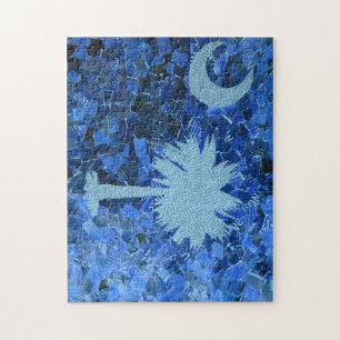 South Carolinapalmetto-Baum-Puzzlespiel Puzzle