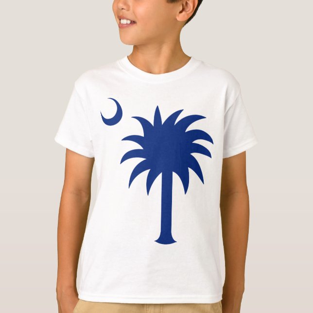 South Carolinapalmetto-Baum T-Shirt (Vorderseite)