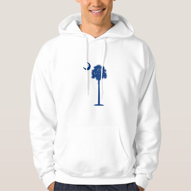South CarolinaPalmetto und -halbmond Hoodie (Vorderseite)