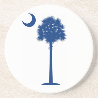 South CarolinaPalmetto und -halbmond Untersetzer