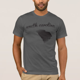 South- CarolinaStaat auf Grau T-Shirt