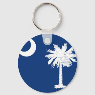 South- CarolinaStaats-Flagge Schlüsselanhänger