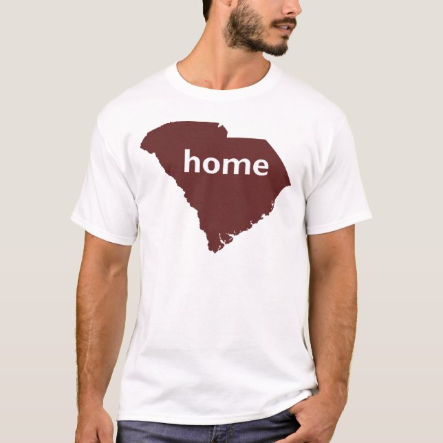 South- CarolinaZuhause T-Shirt (Vorderseite)
